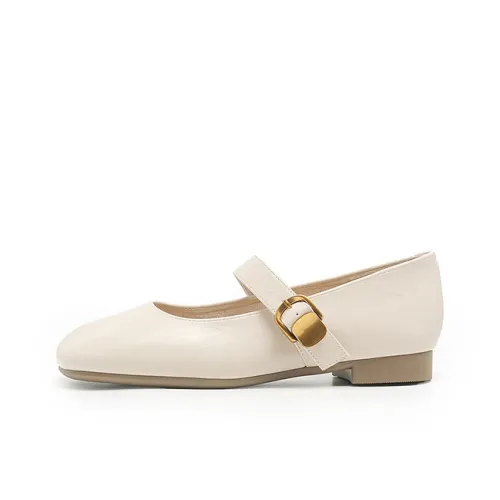 FIVE PLUS Квадратный каблук Туфли Мэри Джейн Женские