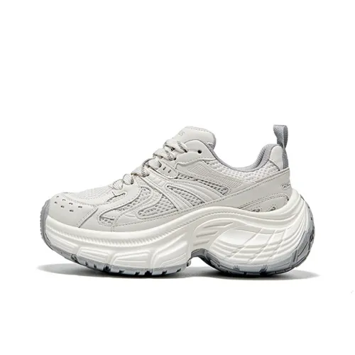 FIVE PLUS Slip-resistant Abrasion-resistant Low Top Footwear Women's Beige