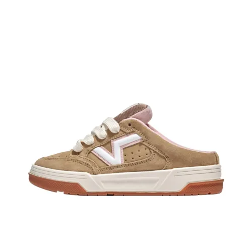 VANS Upland Low Топ Скейтборд Кроссовки Унисекс Коричневый