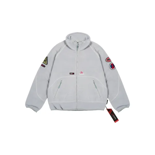 Дворцовый SS25 Земляной серый Унисекс Бархатные куртки