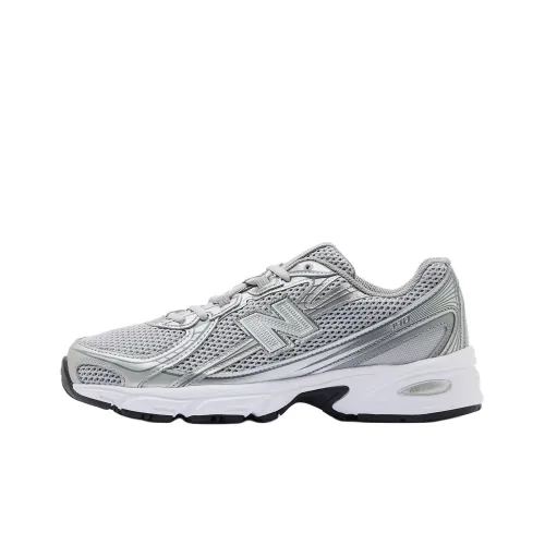New Balance NB 740 Беговые кроссовки Низкий Топ Серебряный Мужской