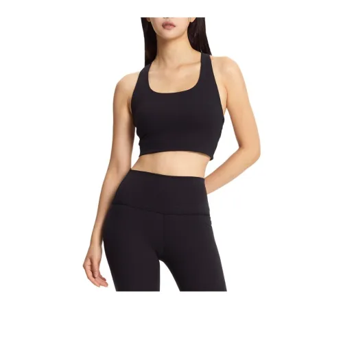 New Balance Женские Бюстгальтеры Черного Цвета