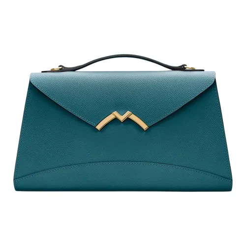 Moynat Carat Телячья кожа Сумка через плечо Сумка Женская Зеленая