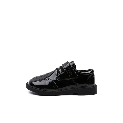 Warrior Детская кожаная обувь Low Top Черный Kids