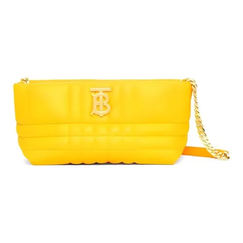 Burberry Lambskin Handheld Crossbody Bag Women's Orange Yellow Брэнди Бербери Ламбскин Хэндхолд Кроссбоди Баг Женский Оранжевый Желтый