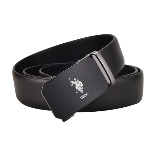 U.S. POLO ASSN. Ремни из коровьей кожи мужской 3,5 см