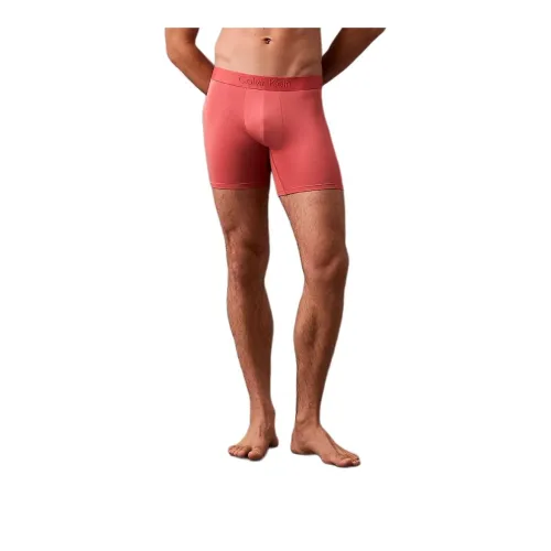 Calvin Klein Трусы Мужские 1 Пачка Темно-фиолетовый Красный