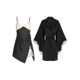 Black Two-Piece Set  
Черный двухкомпонентный комплект