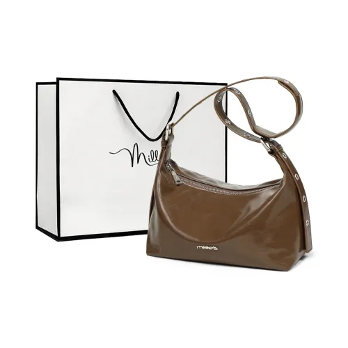 MILLIE'S Сумка через плечо из коровьей кожи ведрообразная сумка женская коричневая
