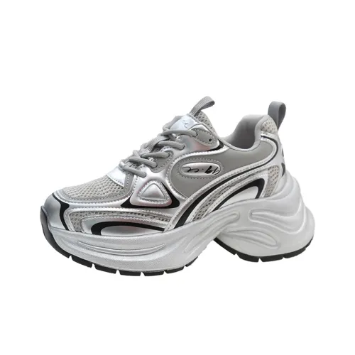 Be Good Slip-resistant Abrasion-resistant Breathable Увеличивающий высоту Низкий топ Обувь с подошвой Женская