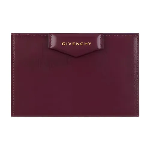 GIVENCHY Antigona с коровьей кожей овчиной кошелек женский бордовый