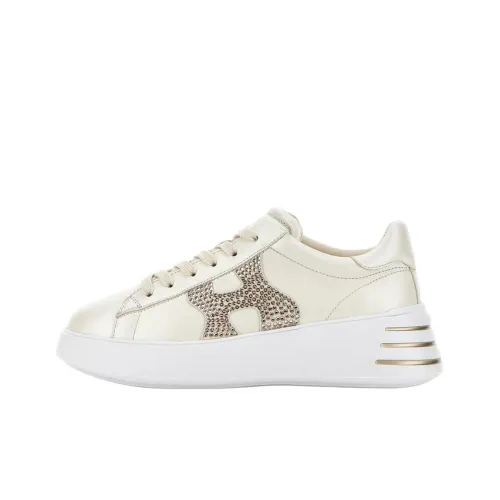 HOGAN Rebel H564 Low Топ Повседневная обувь 4,5 см Женская Бежевая