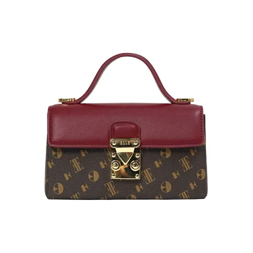 ELLE PVC Сумка Стандартная Женская Анкора Красный Черный