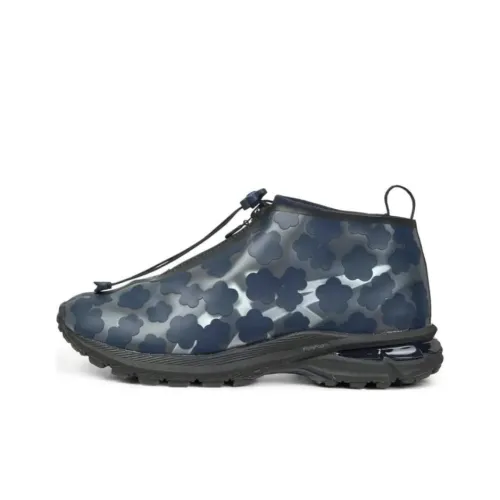 Cecilie Bahnsen x Asics GEL TERRAIN MID Топ Толстая подошва Кроссовки Унисекс Синий Черный