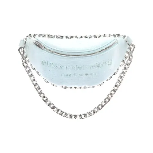 Alexander Wang Attica Твидовая сумка через плечо с кожаными вставками кошелька женская мятно-зеленый