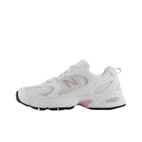 New Balance NB 530 Устойчивый к истиранию Низкий Топ Casual Унисекс Белый