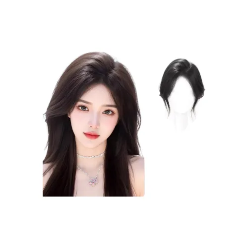 WANWANFENG Ограниченный выпуск Frontal Edgeless Женская парик из человеческого волоса короткая прямая черта