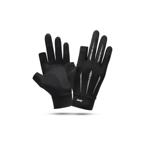 JEEP Открытые перчатки с защитой от ультрафиолета для двух пальцев мужские