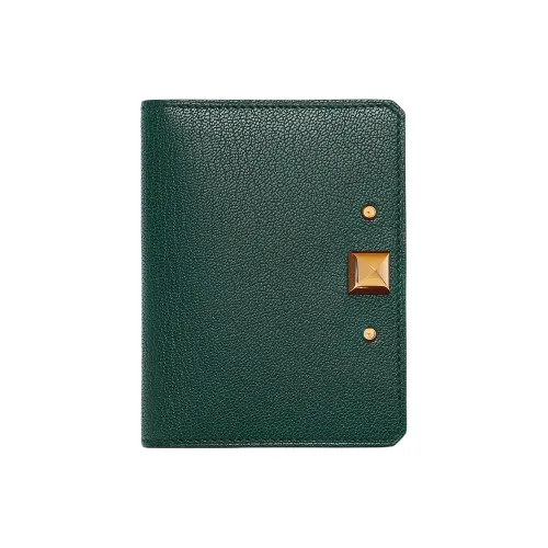 HERMES Medor Tarmac Chamkila Шевро Картхолдер Женские 6O Vert Cypres Сосновый зеленый