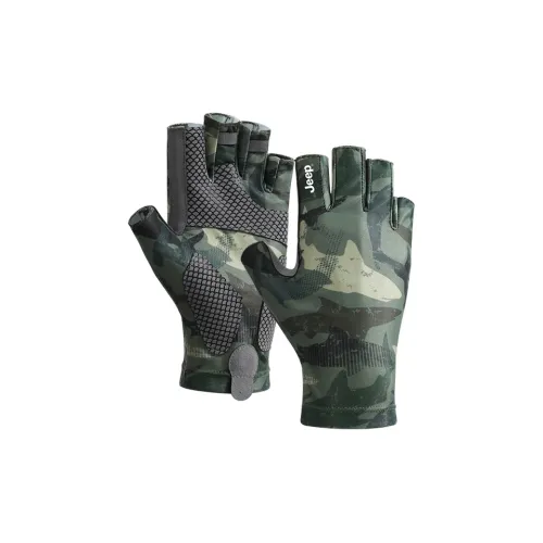 JEEP Полупальцевые перчатки с защитой от ультрафиолета мужские