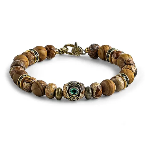 CUUD Древесное зерно Камень Браслеты Мужской