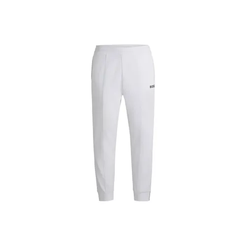 Hugo Boss Белые Мужские Вязаные Спортивные Штаны
