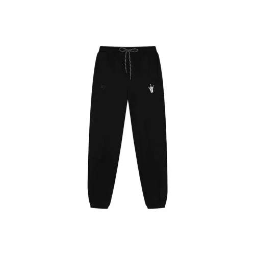 361° Basketball Collection Вязаные тренировочные брюки мужские Супер-черный