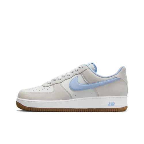 Nike Air FORCE 1 Slip-on Устойчивый к истиранию Низкий Топ Скейтбординг Мужской Синий