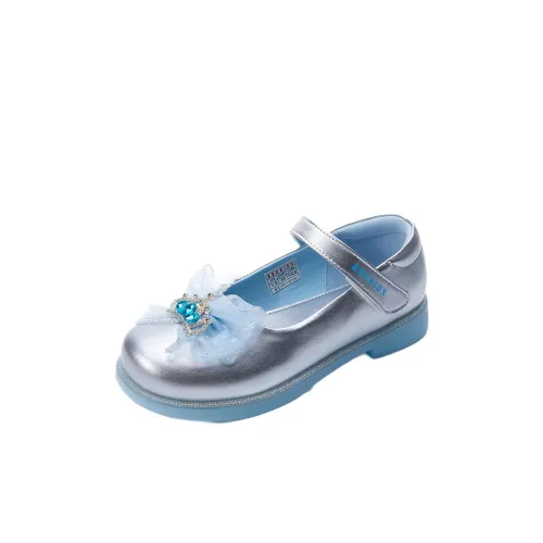 ABC KIDS Низкий топ Детская кожаная обувь Перламутрово-синий Детский