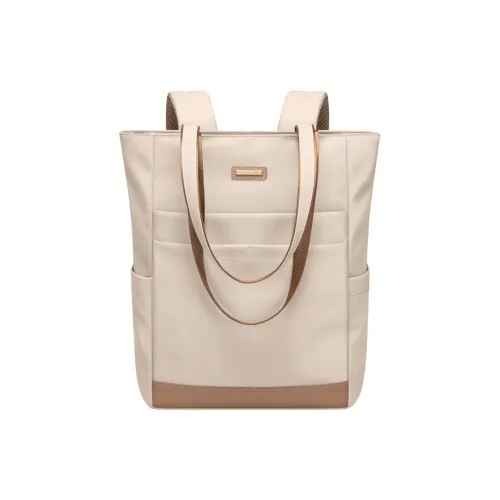 POLO Ткань Сумка через плечо Стандартная Женская Молочно-чайный Абрикос Классический Черный