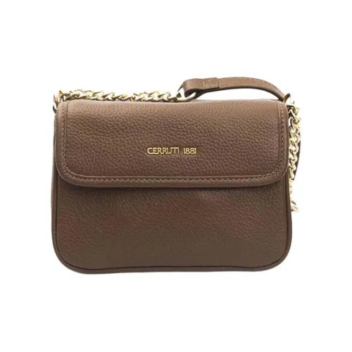 CERRUTI 1881 Сумка через плечо из кожи сумка на плечо женская коричневая