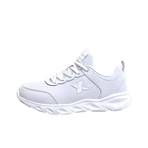 XTEP Амортизаторы Шок Резистентная Низкая Верхняя Беговые Кроссовки Женские Белые Серые