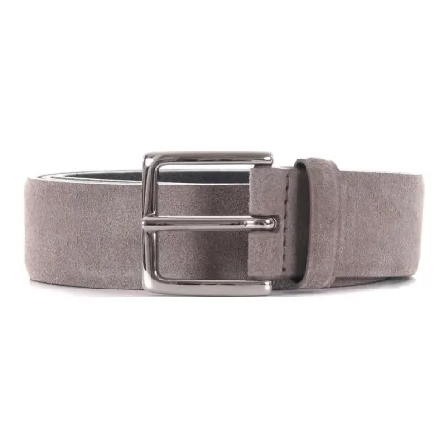 ORCIANI Телячья кожа Кожаные ремни Мужской Умбра Ширина 3,5CM