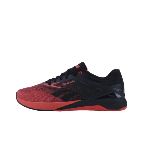 Reebok Беговые кроссовки Low Топ Черный/Красный Унисекс