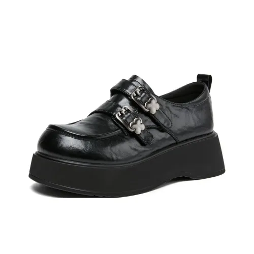 ZGR Лоферы Черные Женские