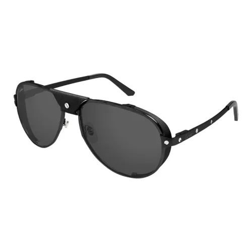 Cartier Metal Aviator Солнцезащитные очки Мужские Черные