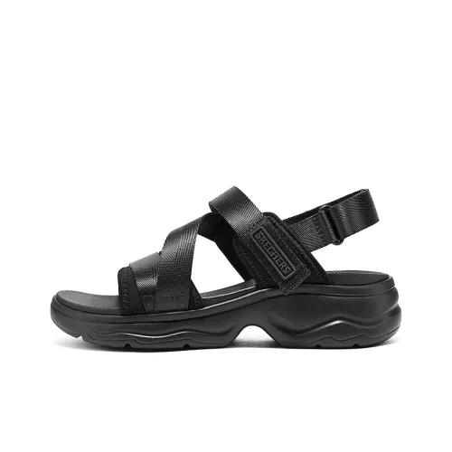 Skechers Повседневные пляжные сандалии женские черные