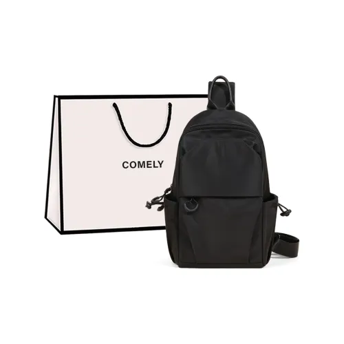 COMELY Oxford Sling Bag Standard Women's Black COMELY Оксфорд Слинг Сумка Стандартная Женская Черная