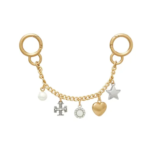 TORY BURCH Цинковый сплав Железо Искусственный жемчуг Кристалл Подвески Унисекс Золото