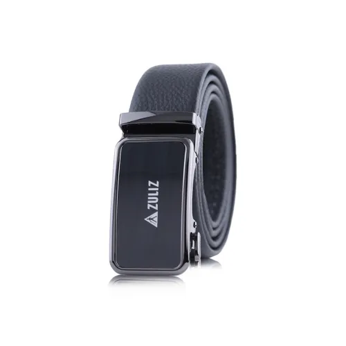 ZULIZ Ремни из натуральной коровьей кожи мужские 3,5 см