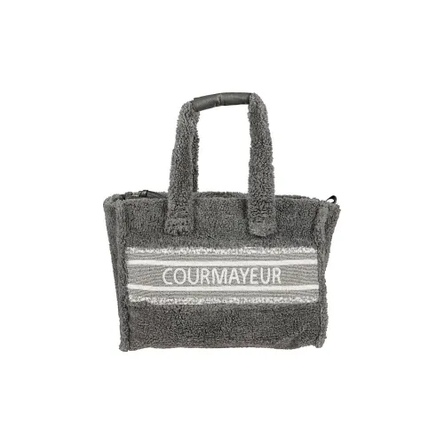 De Siena Синтетический мех Сумка Женская Серого цвета