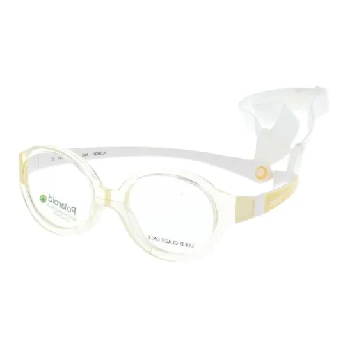 Polaroid Ацетат Круглые Оправы для Очков Женские Желтые