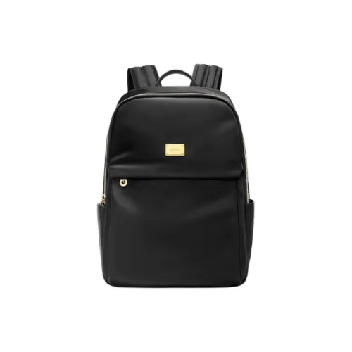 GOLDLION Ткань Рюкзак Средний Женский Черный Абрикосовый