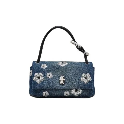 MARC JACOBS Деним Сумка Сумка через плечо Мини Женская Джинсовая Синий