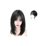 Удлиненная длина и количество [Натуральный * Позиционирование стиля на лоб] 35 см, смешанное волокно