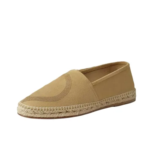 HERMES Izar Espadrilles Мужские Бежевые