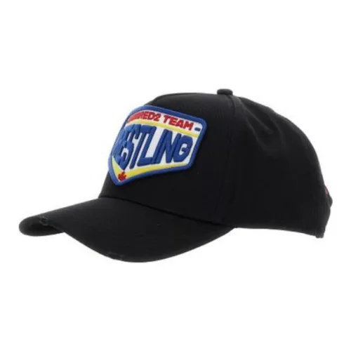 DSQUARED 2 Хлопок Бейсболки Унисекс Черный
