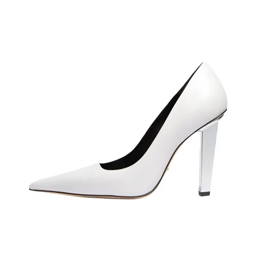 MICHAEL KORS Halle Грубый каблук Высокие каблуки 11 см Женские Белые