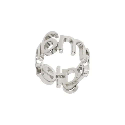 MM6 MAISON MARGIELA Кольца Унисекс Серебряный