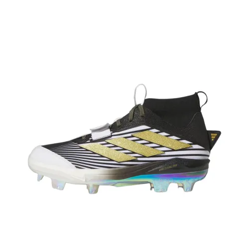 Adidas Adizero Бейсбольные кроссовки MID Топ Черный/Белый Мужской